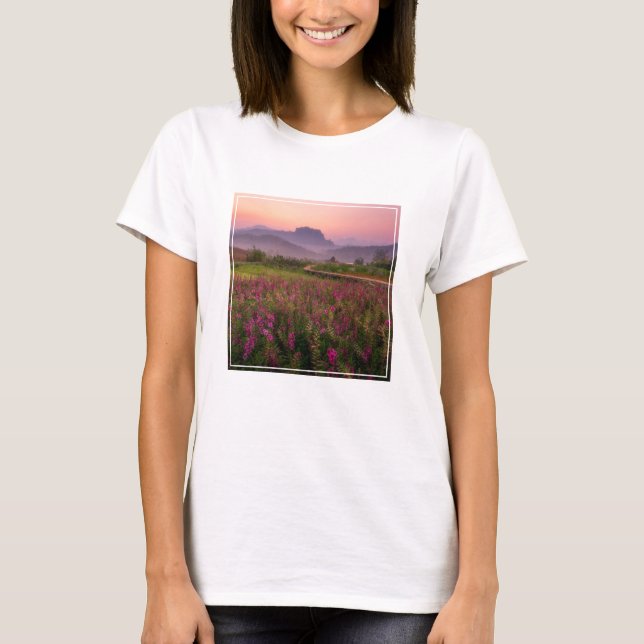 Camiseta Flores | Chiang Dao, Chiang Mai, Tailandia (Anverso)