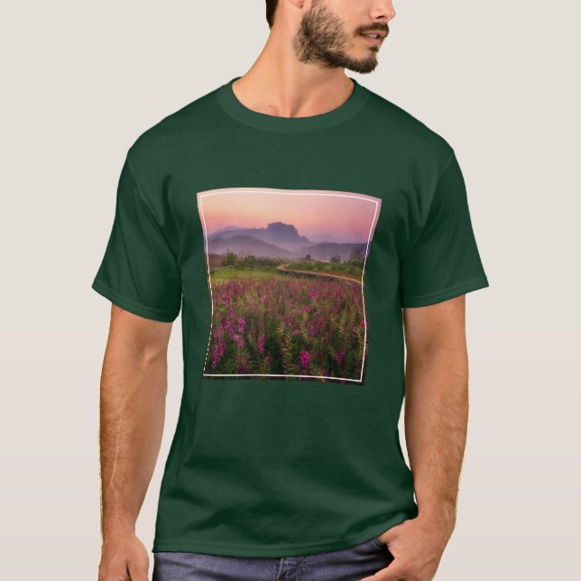Camiseta Flores | Chiang Dao, Chiang Mai, Tailandia (Anverso)