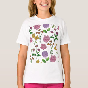 Camiseta Flores coloridas