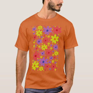 Camiseta Flores coloridas 1