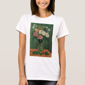 Camiseta Flores con Hiedra de Henri Rousseau, Floral Vintag