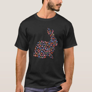 Camiseta Flores Conejo Floral Semana Santa Conejana Mujeres