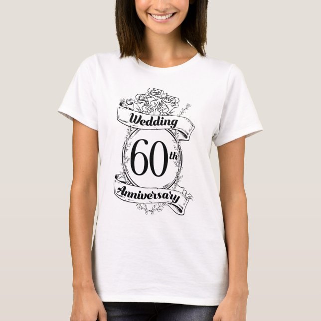 Camiseta Flores conmemorativas del 60° aniversario de los B (Anverso)