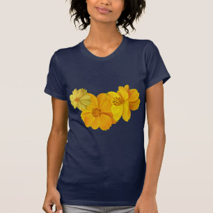 Camiseta Flores Cosmos (Cosmos sulfo)