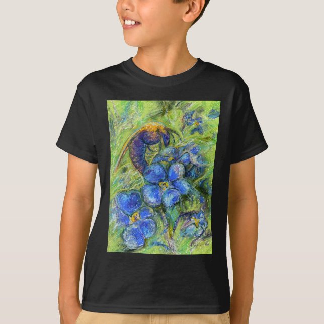 Camiseta Flores de abeja y olvidadiza (Anverso)