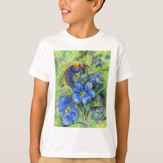 Camiseta Flores de abeja y olvidadiza (Anverso)
