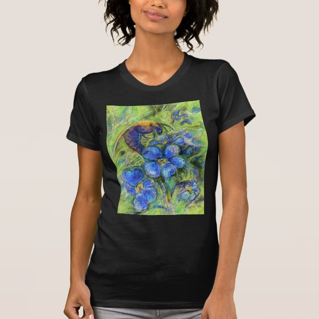 Camiseta Flores de abeja y olvidadiza (Anverso)