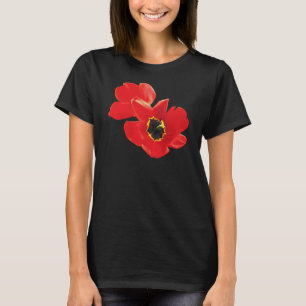 Camiseta Flores de amapola para mamá, familia de las abuela