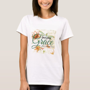 Camiseta Flores de Amazing Grace y libélula