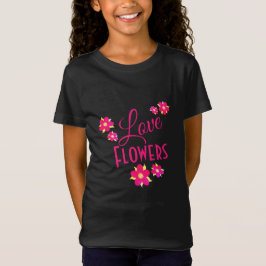 Camiseta Flores de amor