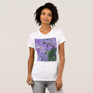 Camiseta Flores de árbol de jacarandá morado