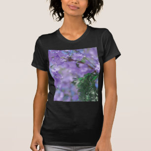 Camiseta Flores de árbol de jacarandá morado