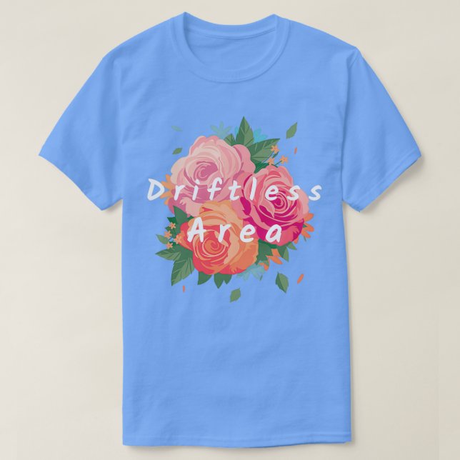 Camiseta Flores de área inundadas (Diseño del anverso)