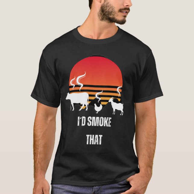 Camiseta Flores de barbacoa: Diseños sensoriales (Anverso)