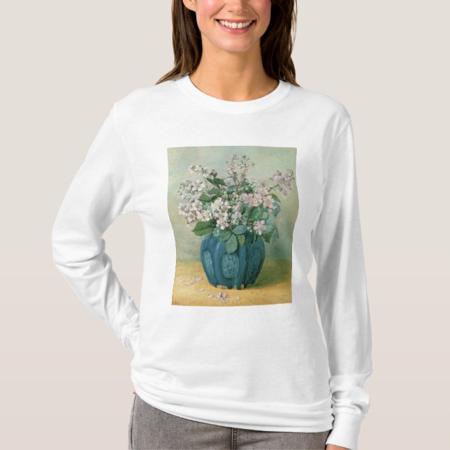 Camiseta Flores de Blackberry (Anverso)