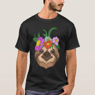 Camiseta Flores de Botánica Zoológico de Vida Silvestre Lec