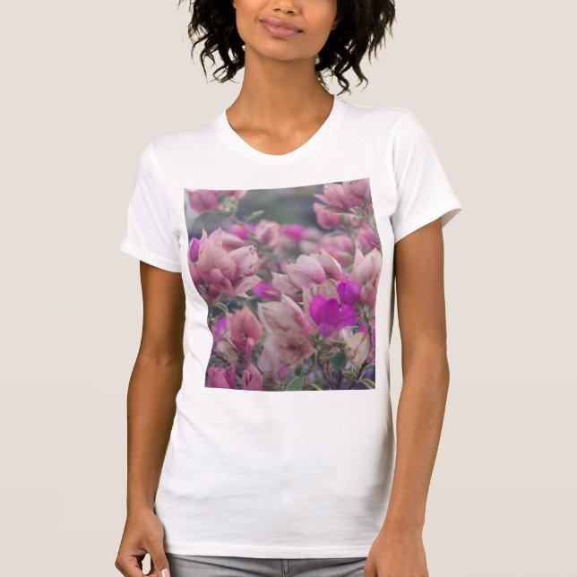 Camiseta Flores de Bougainvillea (Anverso)