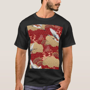 Camiseta Flores de cerezo de kimono japonesas