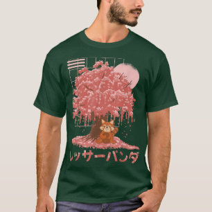 Camiseta Flores de cerezo en el Día del Panda Rojo florecim