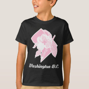 Camiseta Flores de cerezo Sakura en el distrito de Washingt