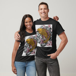 Camiseta Flores de cerezo y fuerza