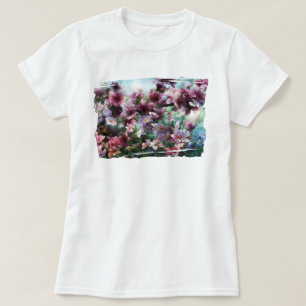 Camiseta Flores de colmenillas de flores de cerezo