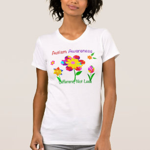 Camiseta Flores de conciencia del autismo