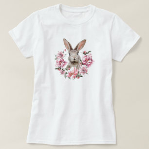 Camiseta Flores de conejo