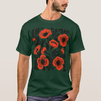 Camiseta Flores de corte de Lino 6