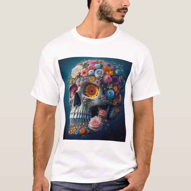 Camiseta Flores de decadencia (Anverso)