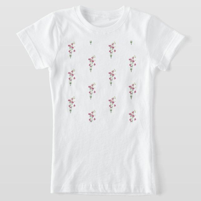 Camiseta Flores de época - Centaurium por Mary Vaux Walcott (Distribución)