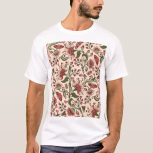 Camiseta Flores de fantasía Mano paisley dibujada
