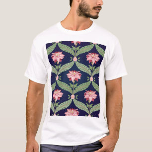 Camiseta Flores de fantasía: motivos indios oscuros