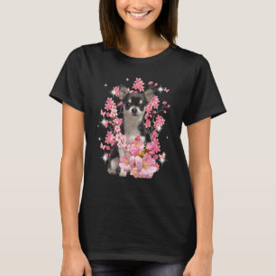 Camiseta Flores de flores de cerezo de Chihuahua