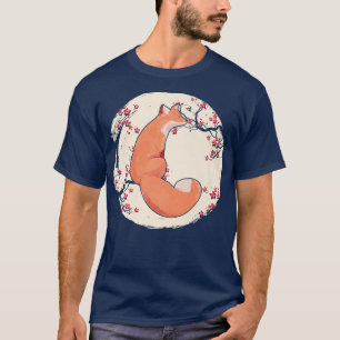 Camiseta Flores De Flores De Cerezo Luna Para Premium 411