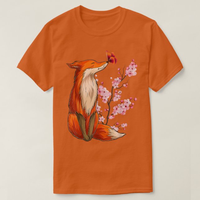 Camiseta Flores de flores sakura Ka (Diseño del anverso)