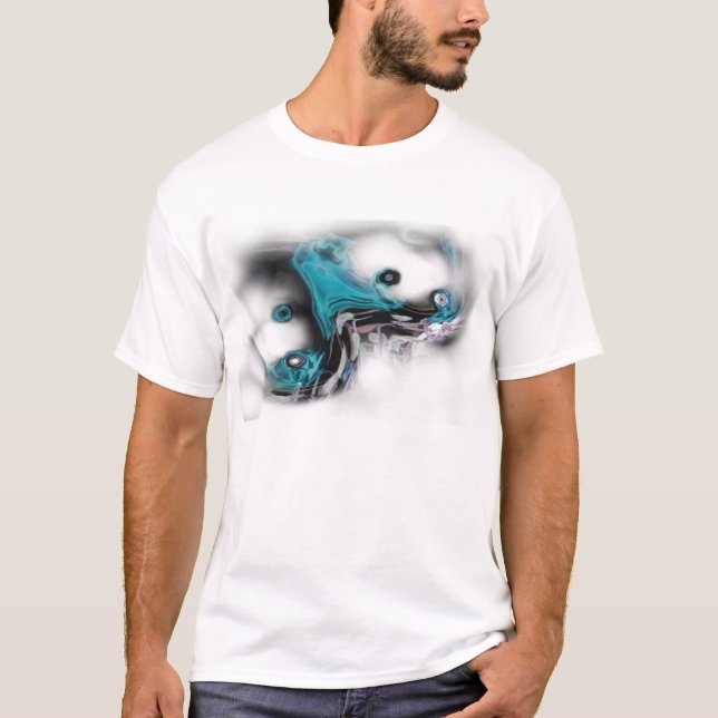 Camiseta Flores de fusión (Anverso)