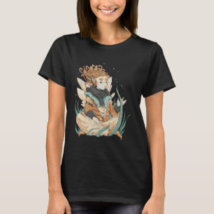 Camiseta Flores de Goblincore de hadas de la creatura Guay 
