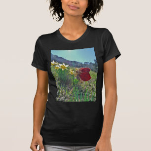Camiseta Flores de hadas y amarillas
