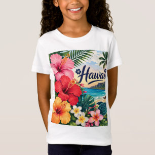 Camiseta Flores de Hawái