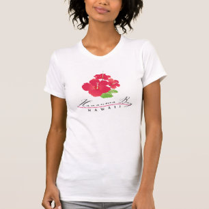 Camiseta Flores de Hawai Hibiscus