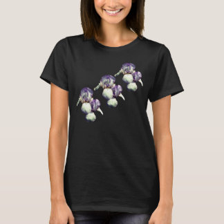Camiseta Flores De Iris De Púrpura