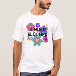 Camiseta Flores de jardín de infancia florecen para niños