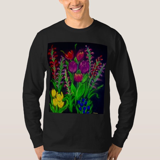 Camiseta Flores de la primavera por S Ambrose (Anverso)