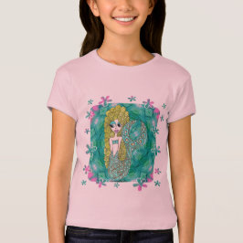 Camiseta Flores de la sirena