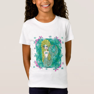 Camiseta Flores de la sirena