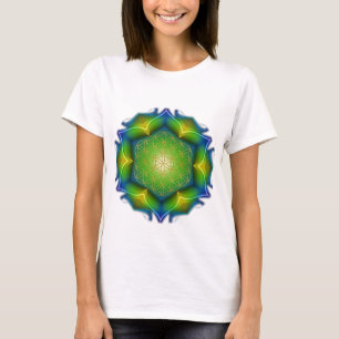 Camiseta FLORES DE LA VIDA / Blume des Lebens - Mandala V