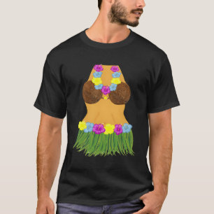 Camiseta Flores de lei de hierba de la hierba de la hierba
