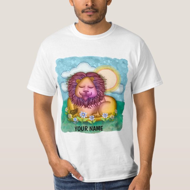Camiseta Flores de León (Anverso)