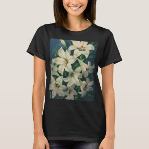 Camiseta Flores de Lirio de Pascua, Lirios de Pascua Vintag